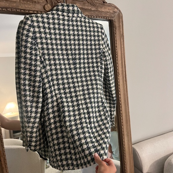 Like New! ZARA multi color lux blazer size small - Picture 8 of 11
